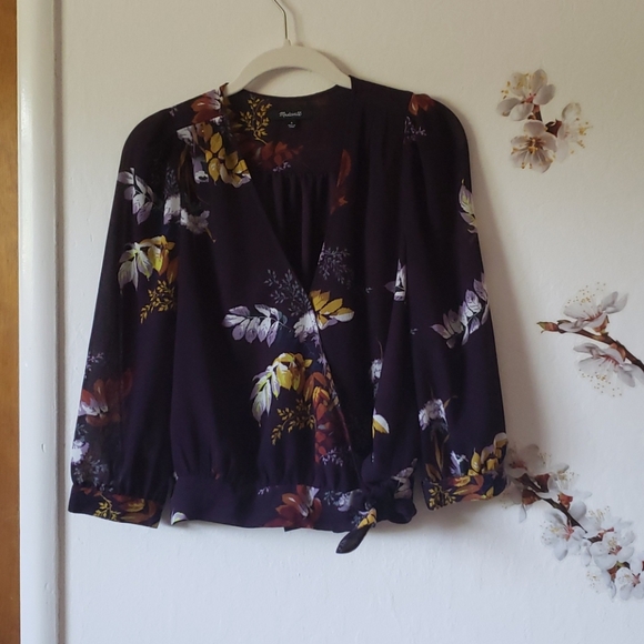 Madewell Tops - Madewell wrap top